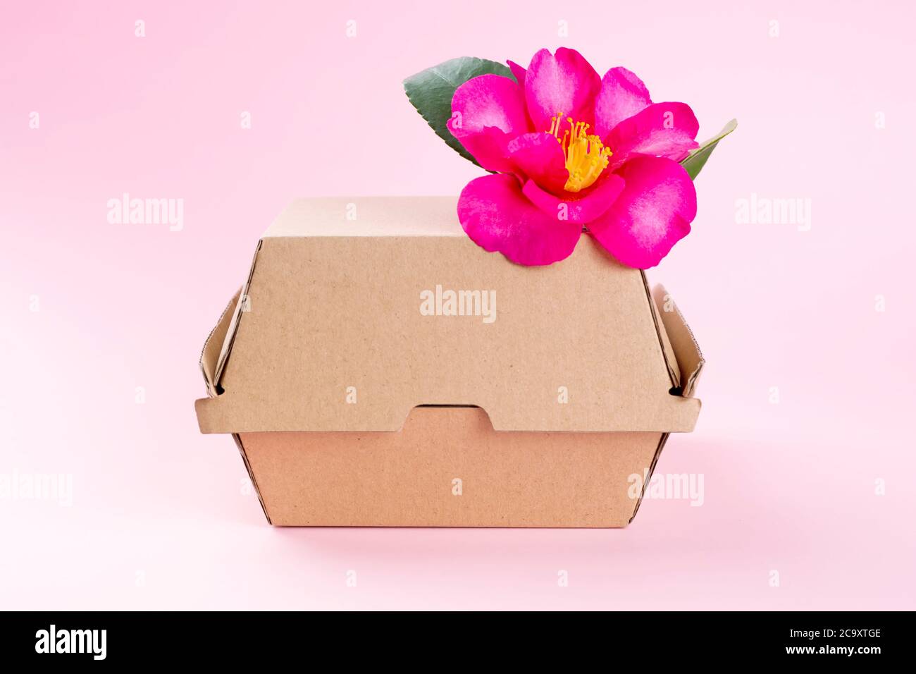 flower burger box