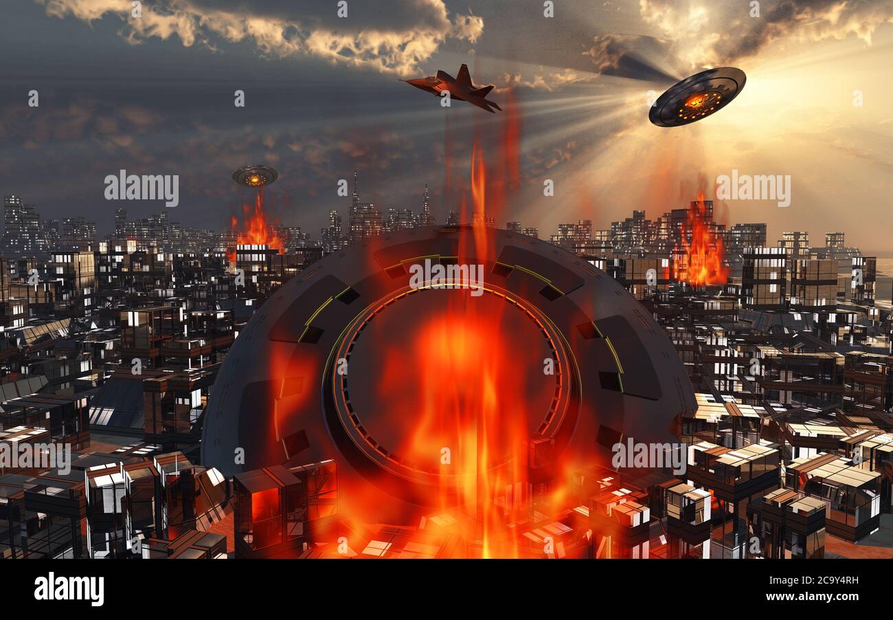 Alien invasion hi-res stock photography and images - Alamy