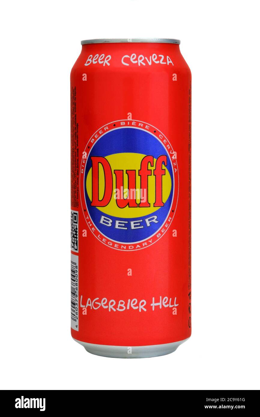 Duff lager hi-res stock photography and images - Alamy | USA, ab 01.02.
