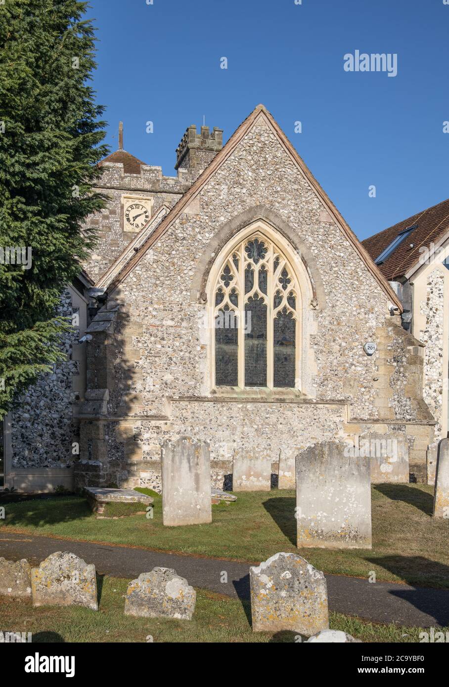 st margarets parish church in the village of angmering west sussex Stock Photo