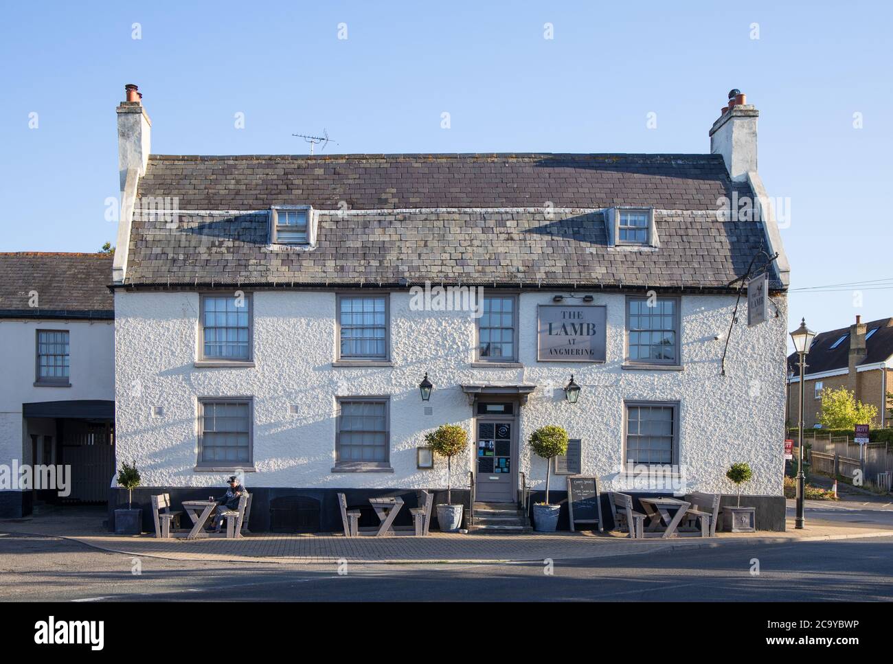 the lamb pub in the village of angmering west sussex Stock Photo