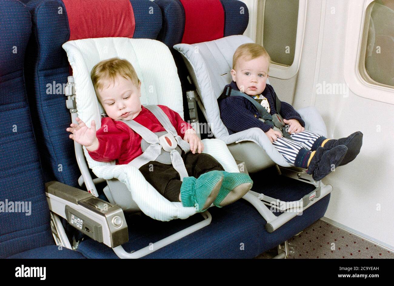 British Airways introduce child safety seats for very young passengers