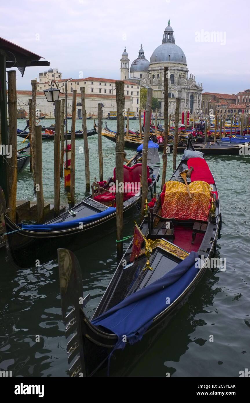 Gondolas of Venice Stock Photo - Alamy