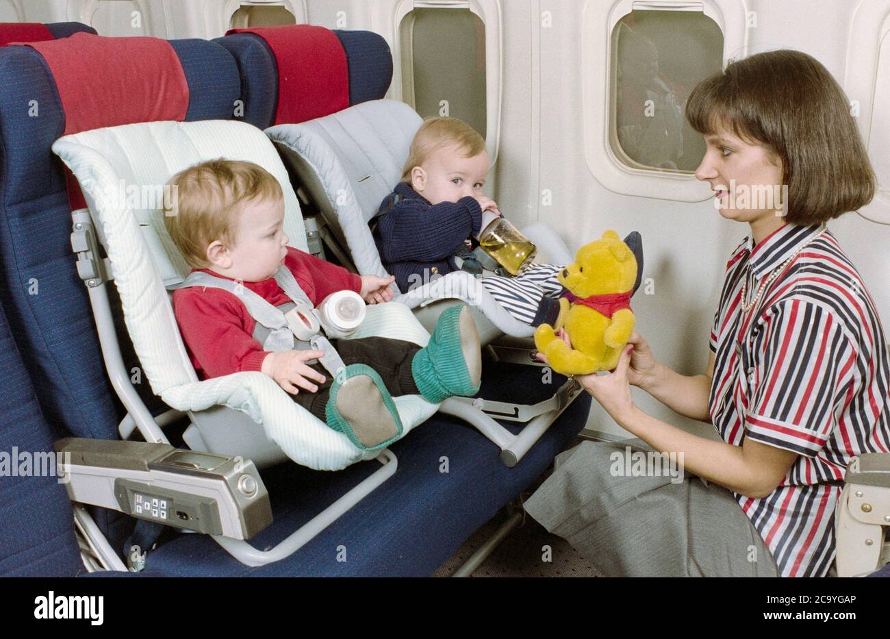 British Airways introduce child safety seats for very young passengers travelling on their