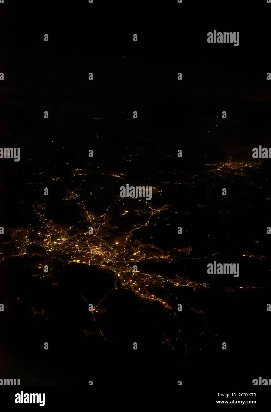 Aerial vertical view city hi-res stock photography and images - Alamy