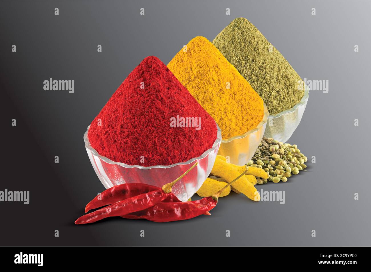 Turmeric, Chilly, Coriander, Powder Haldi, Marcha, Dhana, Coriander Seeds, Dry Chilly, Turmeric