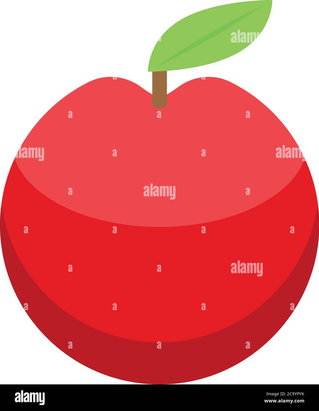Healthy red apple icon, isometric style Stock Vector Image & Art - Alamy