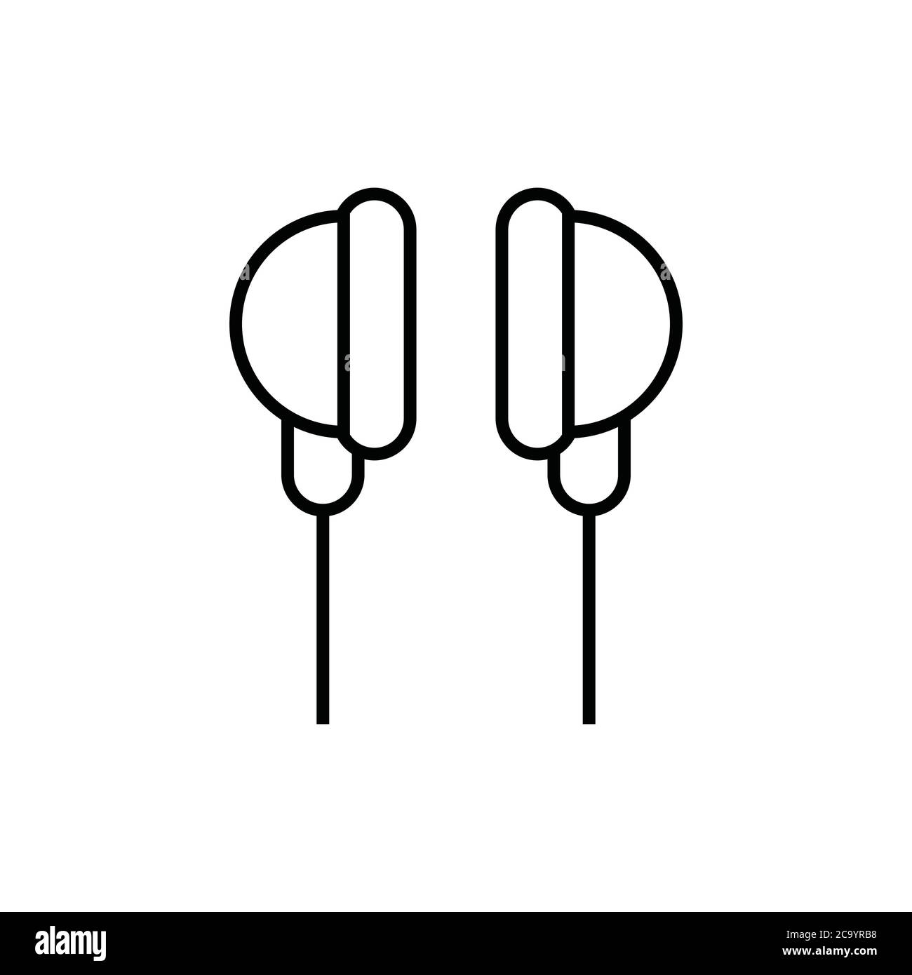 headphone icon vector sign Stock Vector Image & Art Alamy