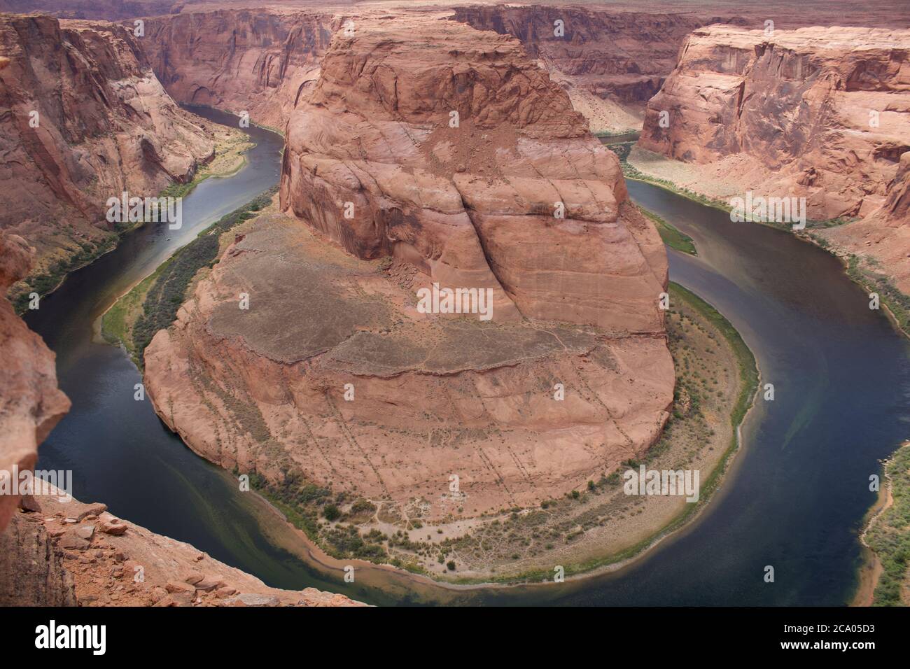Panorama view of Horseshoe Bend near Grand Canyon National Park