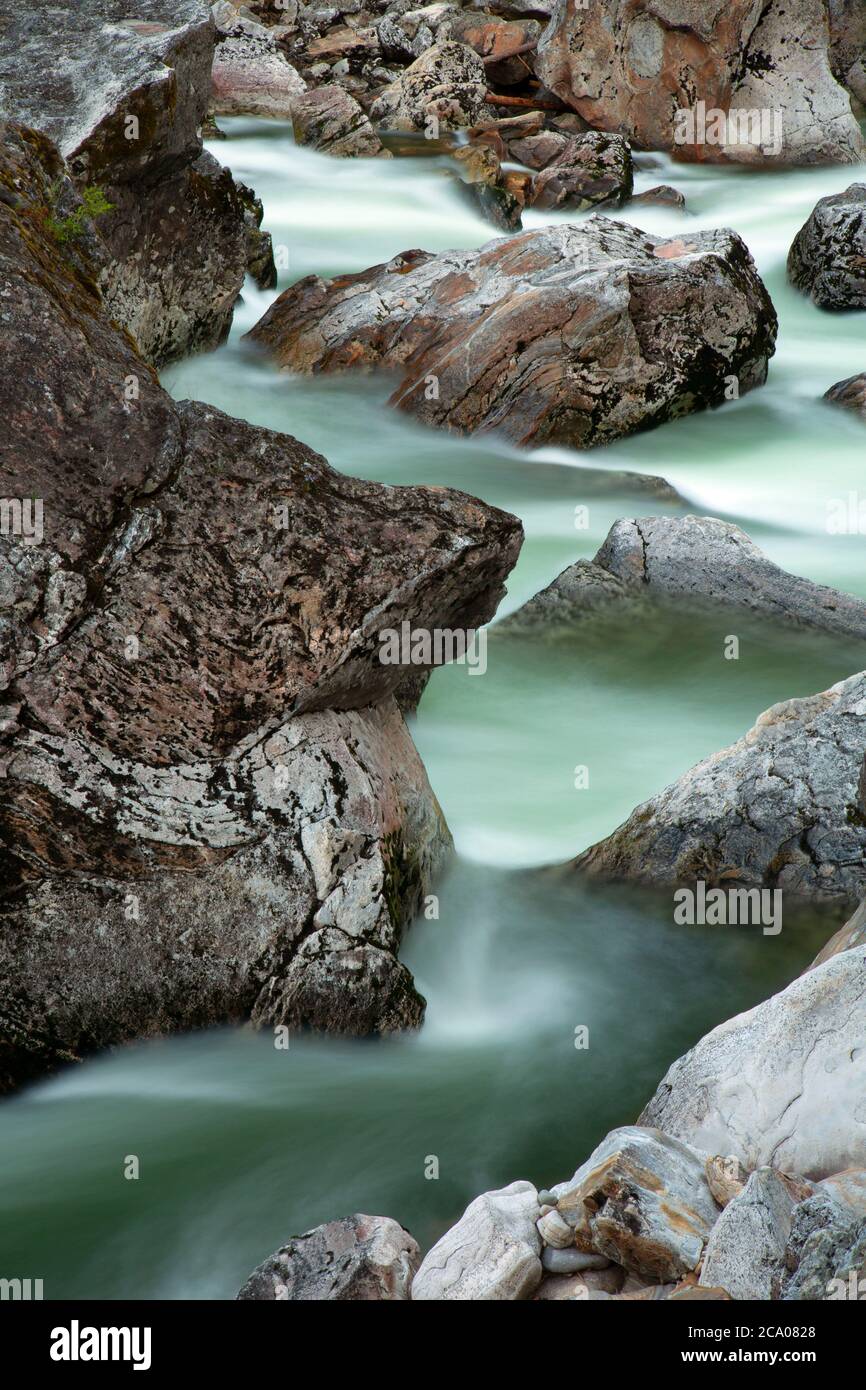 Selway Falls, Selway Wild and Scenic River, Nez Perce National Forest