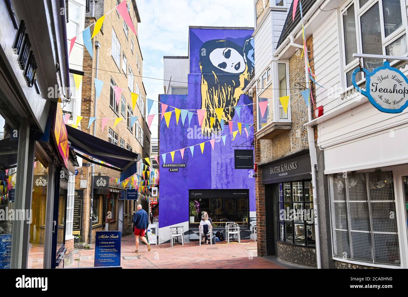 The lanes brighton art hi-res stock photography and images - Alamy