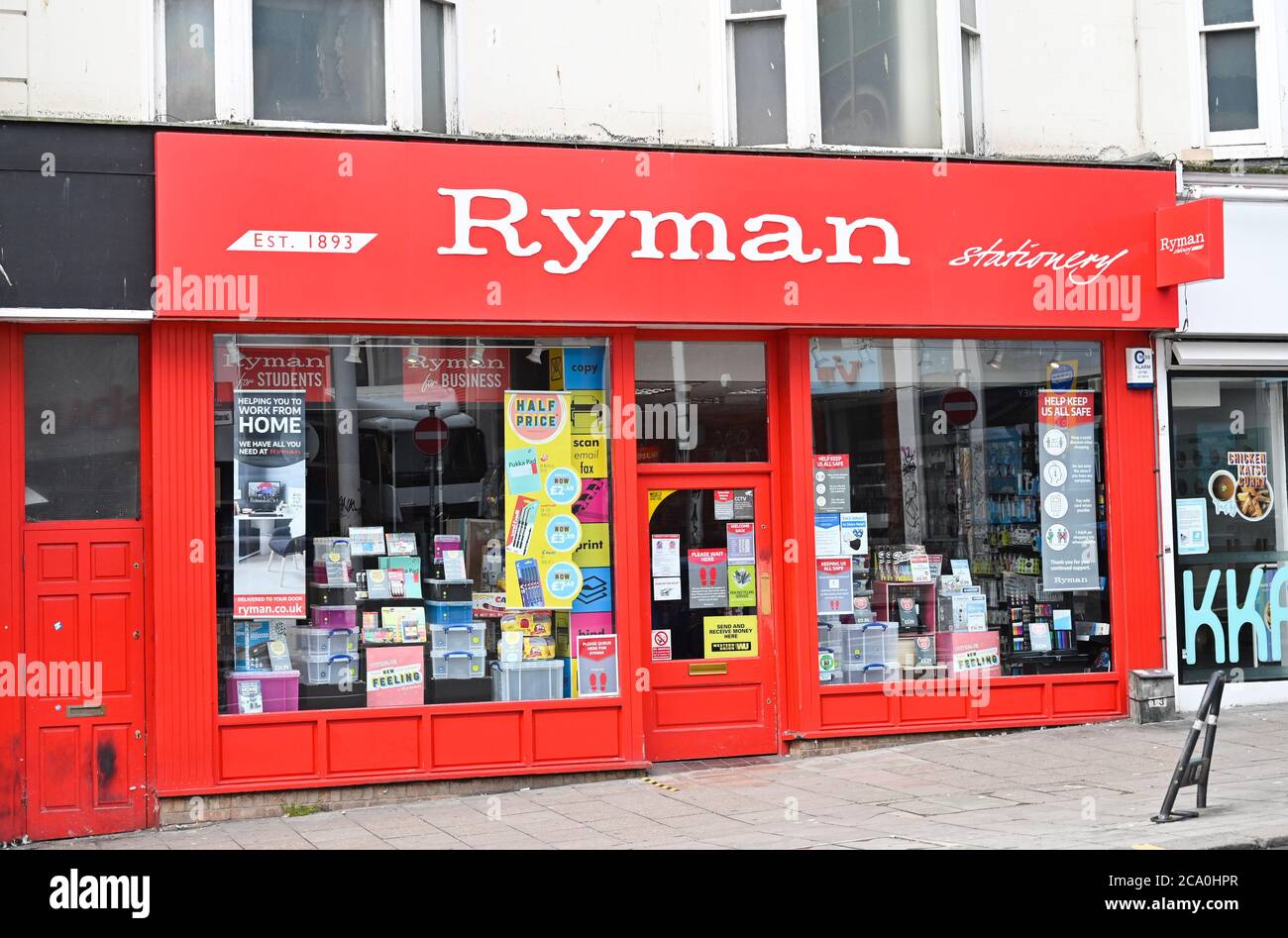 Ryman stationary shop in North Street Brighton UK Stock Photo