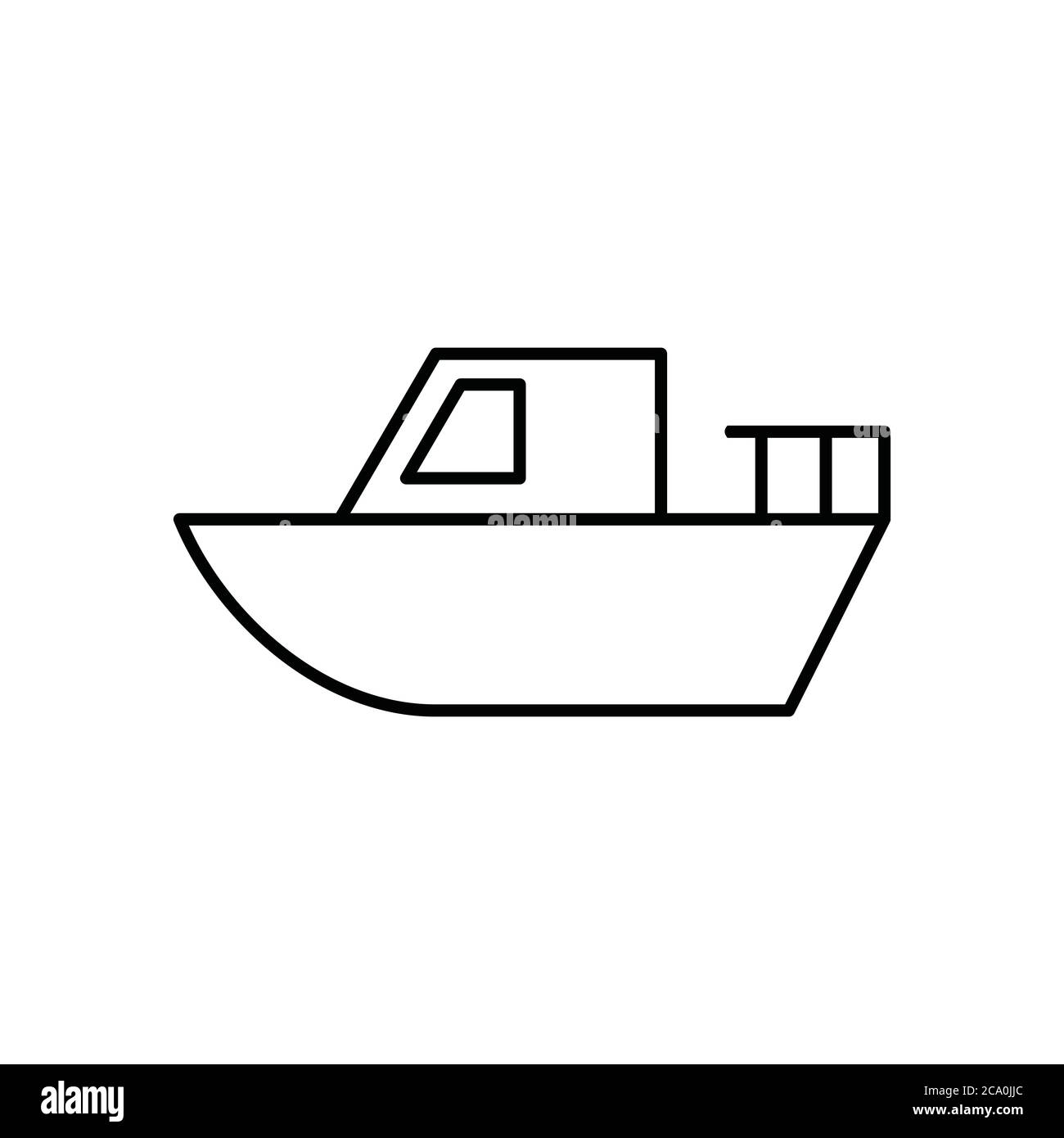 boat ship icon vector Stock Vector