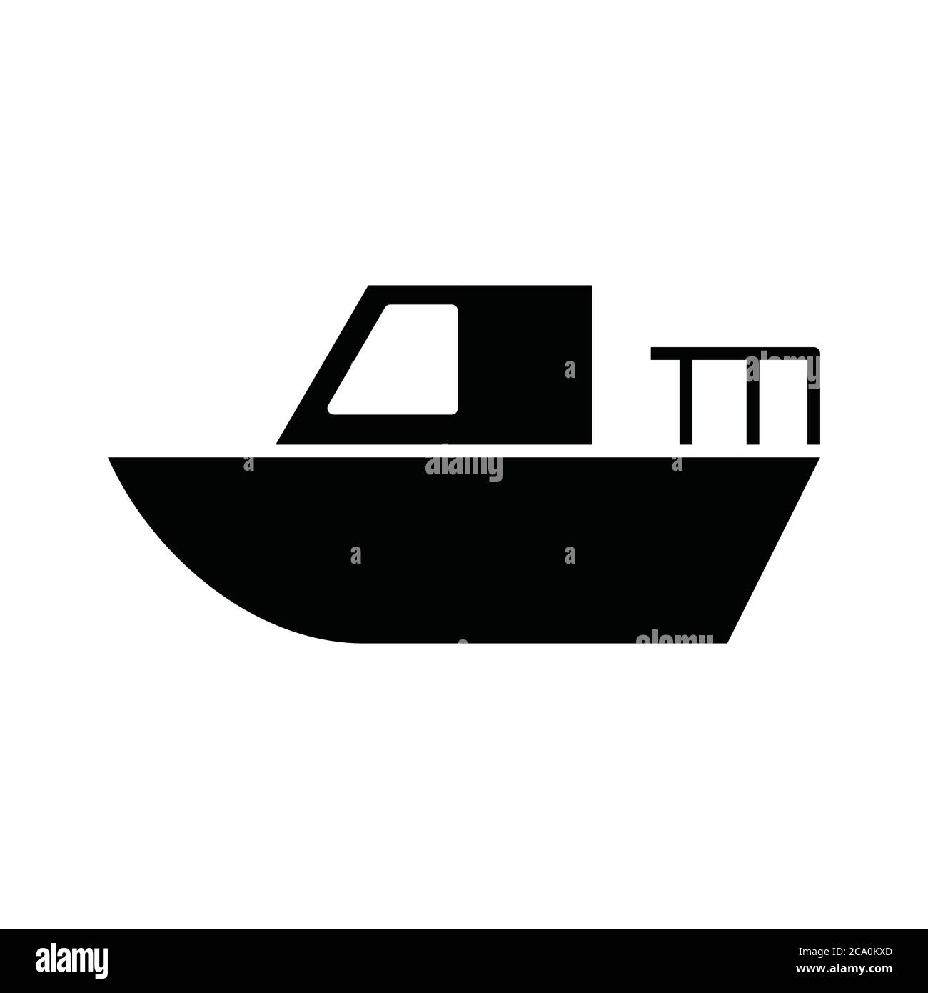 boat ship icon vector Stock Vector