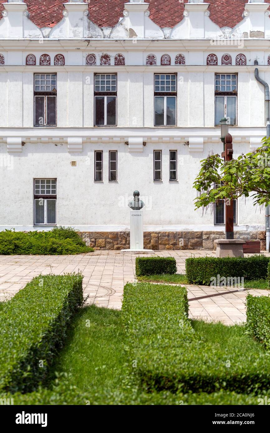Bust of John Amos Comenius at the Karoly Eszterhazy University Comenius