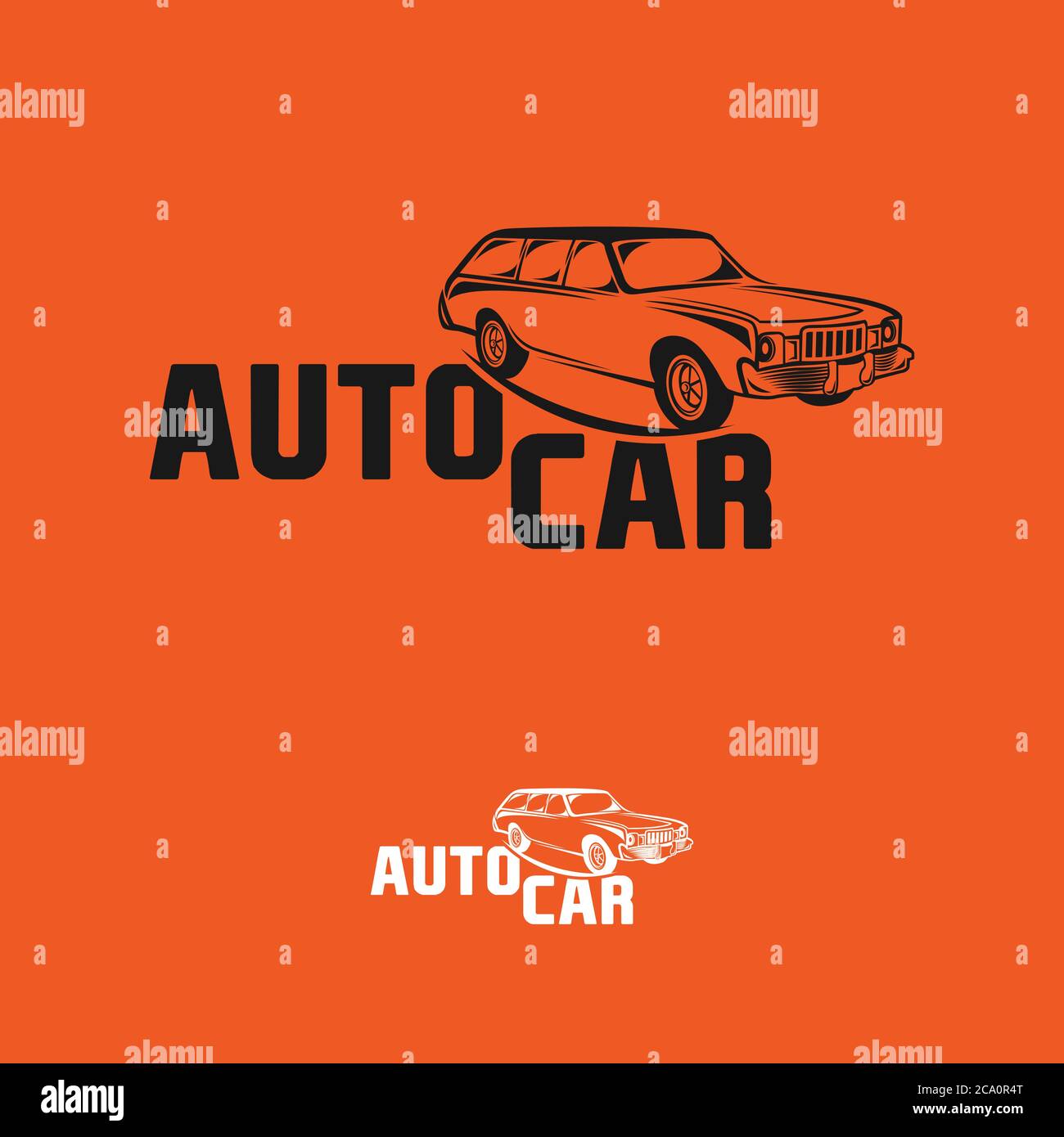Car Logo Icon With Vector Template For Transportation Industrial.EPS 10