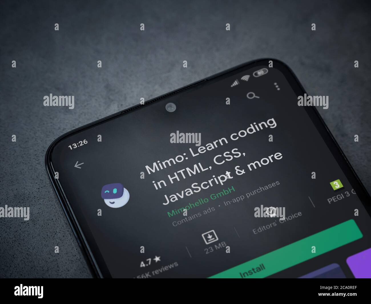 Lod, Israel - July 8, 2020: Mimo - Learning coding app play store page ...