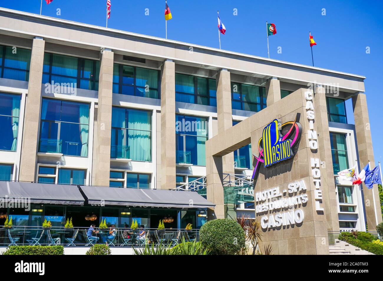 Casino Pasino, Partouche group, Le Havre, Seine-Maritime, Normandy, France Stock Photo