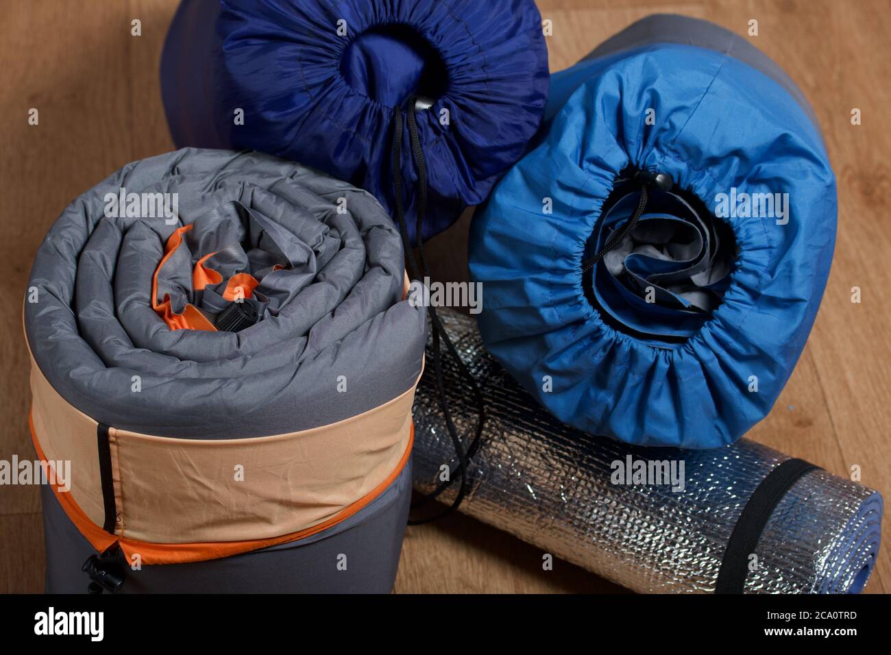 self inflating thermal mat