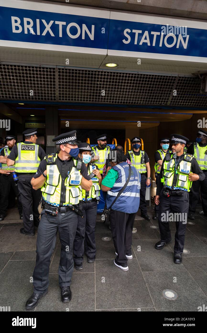 Brixton police hires stock photography and images Alamy
