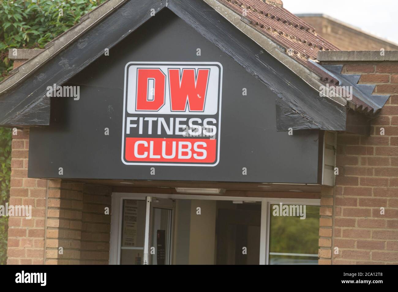 Brentwood Essex 3rd August 2020 The Brentwood DW Fitness Club Gym is one of those under threat as the parent group DW Sports goes into liquidation with 1,700 jobs at risk. Credit: Ian Davidson/Alamy Live News Stock Photo