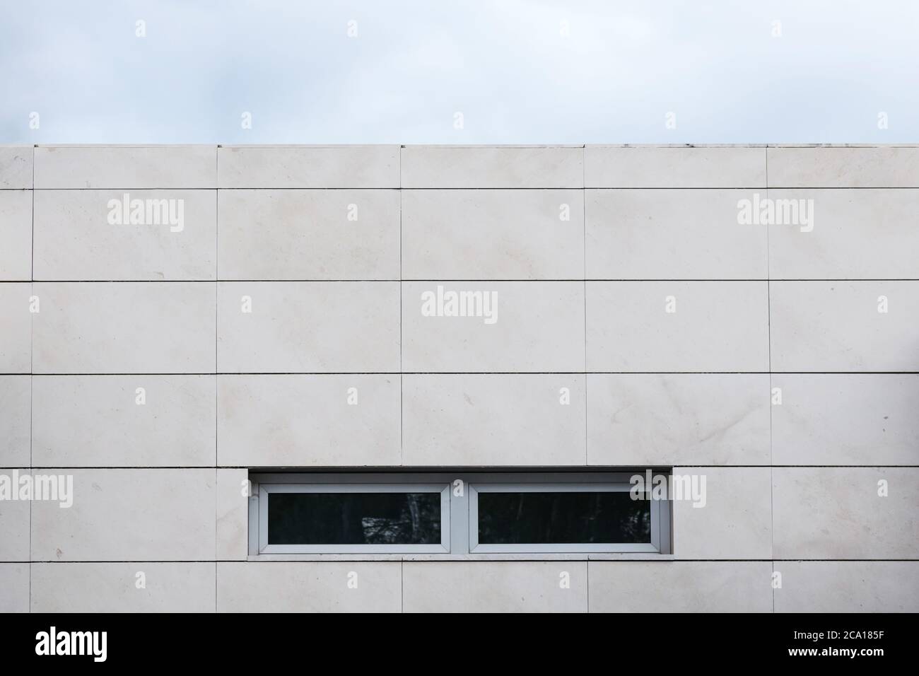Urban architecture. Close up of a modern house facade Stock Photo - Alamy