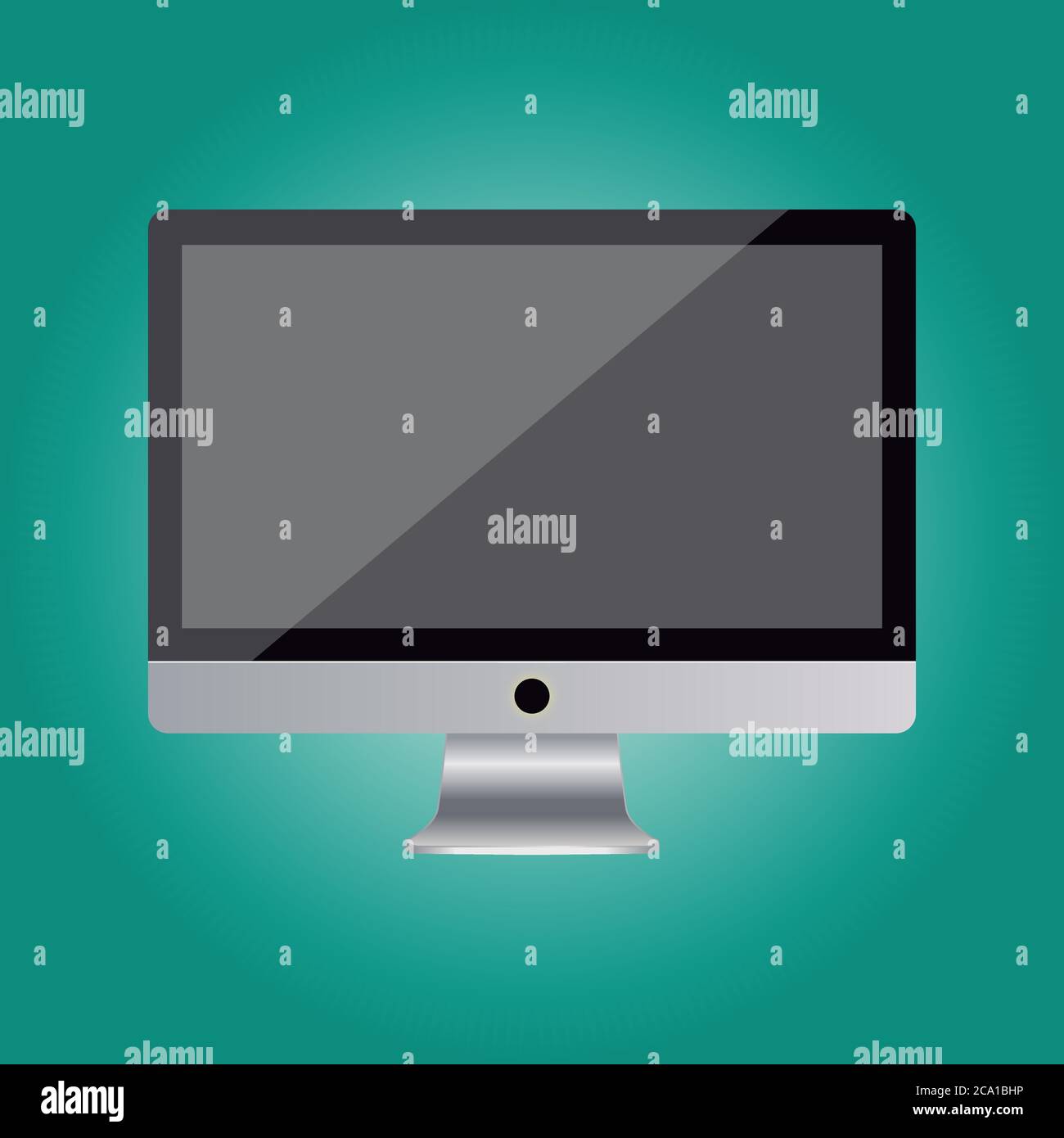 Realistic Monitor Vector Design Stock Vector Image & Art Alamy