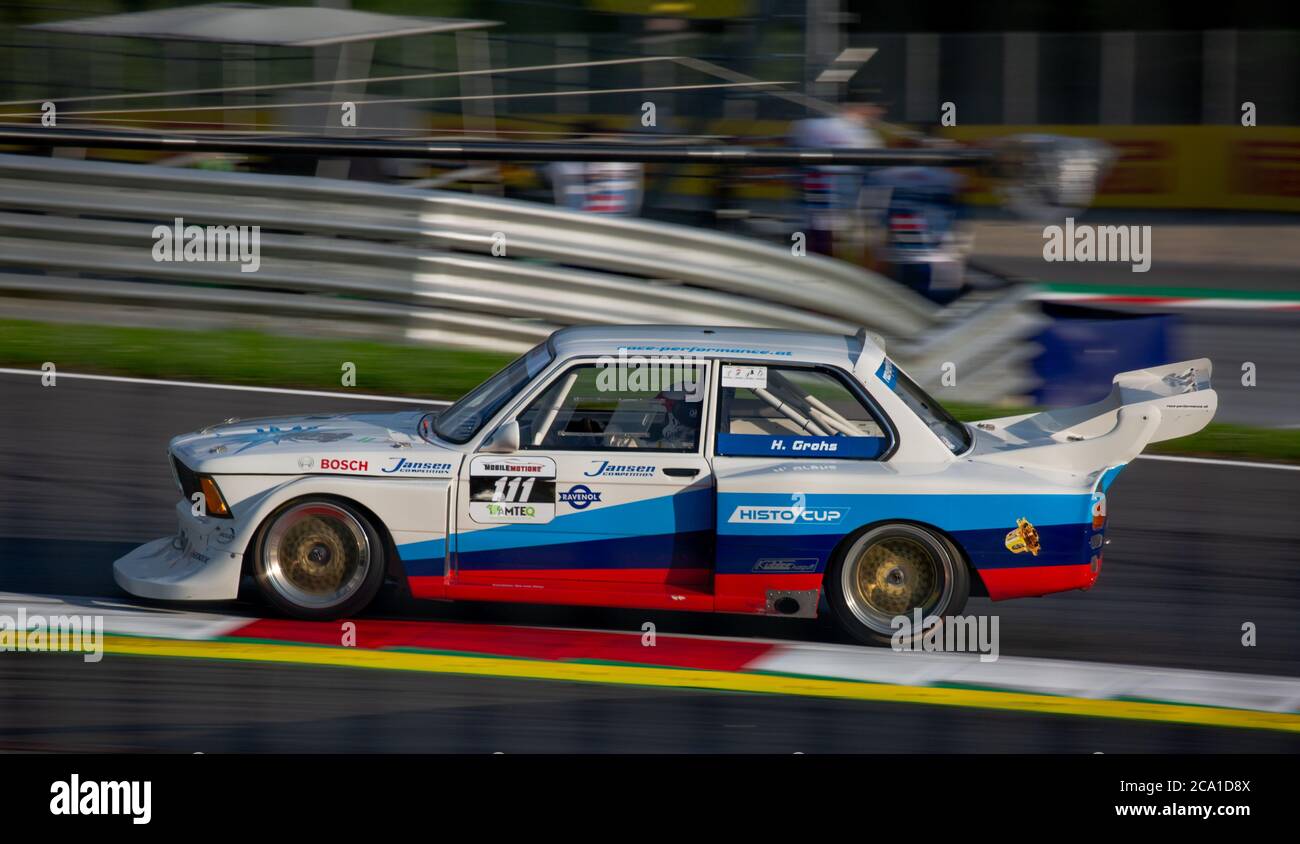 BMW 320i Turbo Group 5 at the Red Bull Ring, Austria 2018 Stock Photo