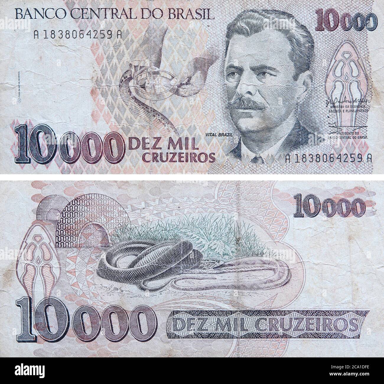Banknote brasil brazil money hi-res stock photography and images - Alamy