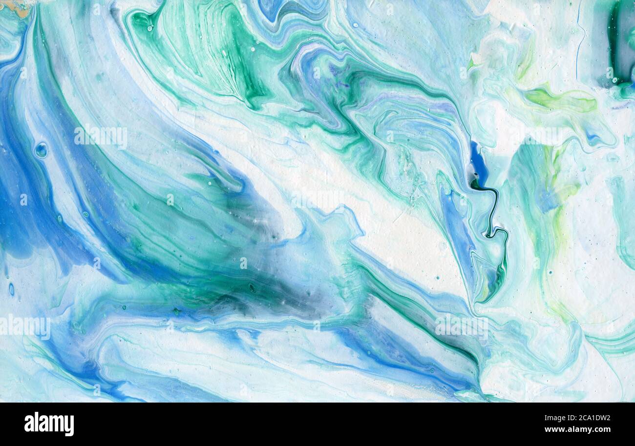 Abstract colorful background. Fluid acrylic pour painting Stock Photo ...