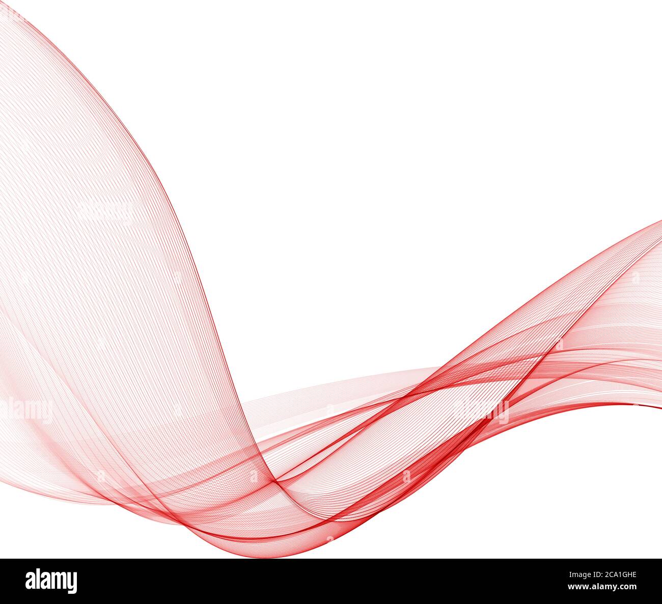 Red abstract wave. Layout for presentation Stock Vector Image & Art - Alamy