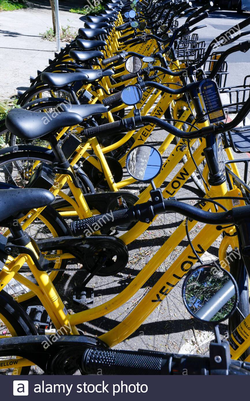 yellow bike sao paulo