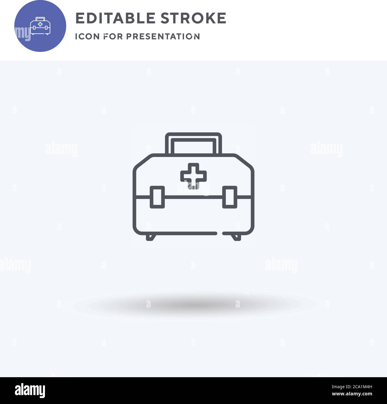 First Aid icon vector, filled flat sign, solid pictogram isolated on ...