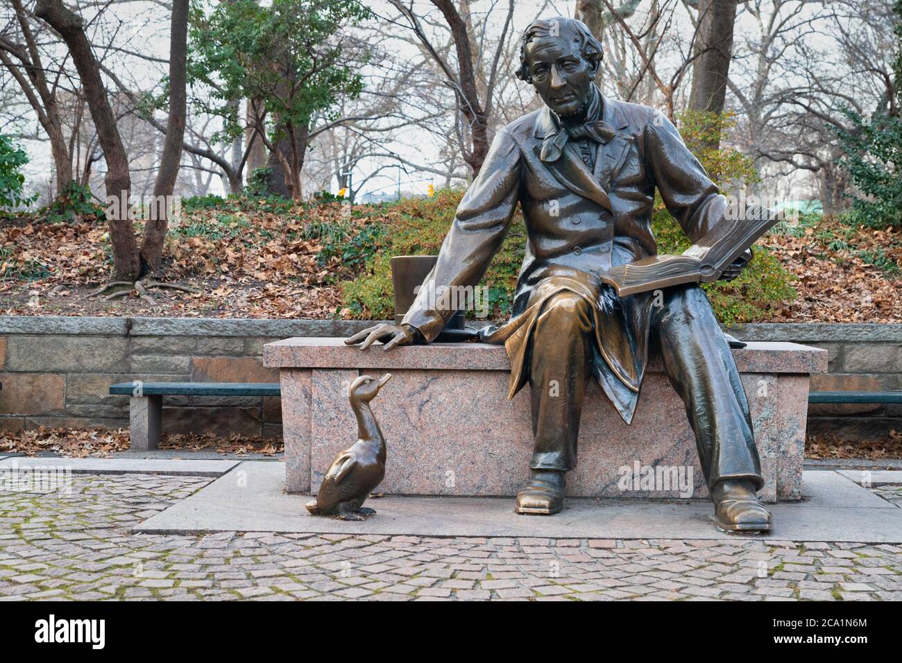 Hans Christian Andersen Statue in Central Park