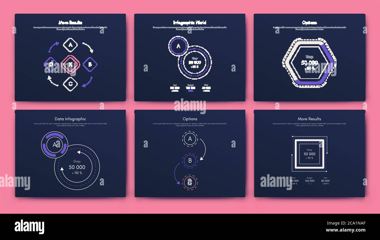 Big set of infographics elements. EPS10. Stock vector. Stock Vector