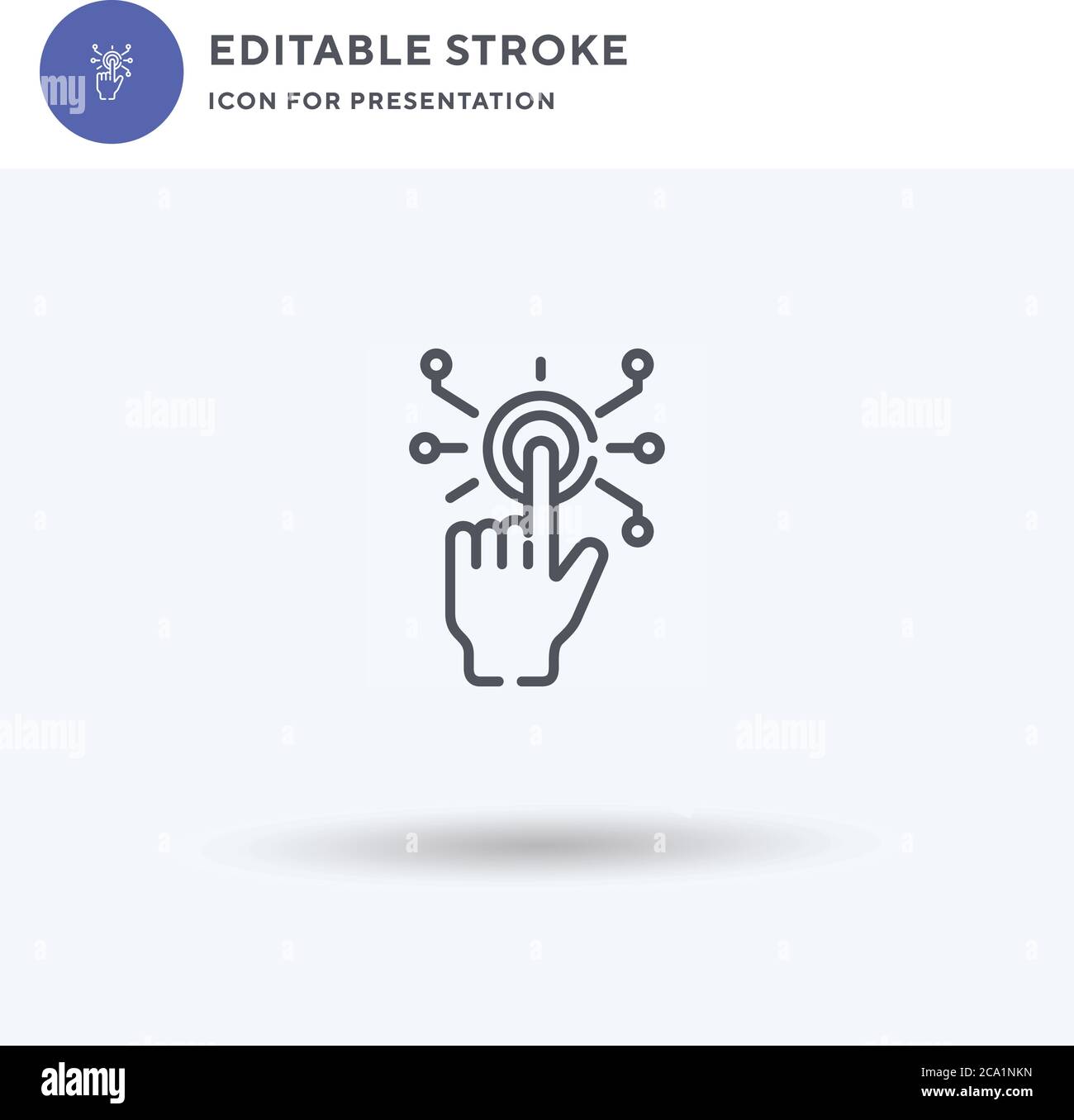 Tap icon vector, filled flat sign, solid pictogram isolated on white ...