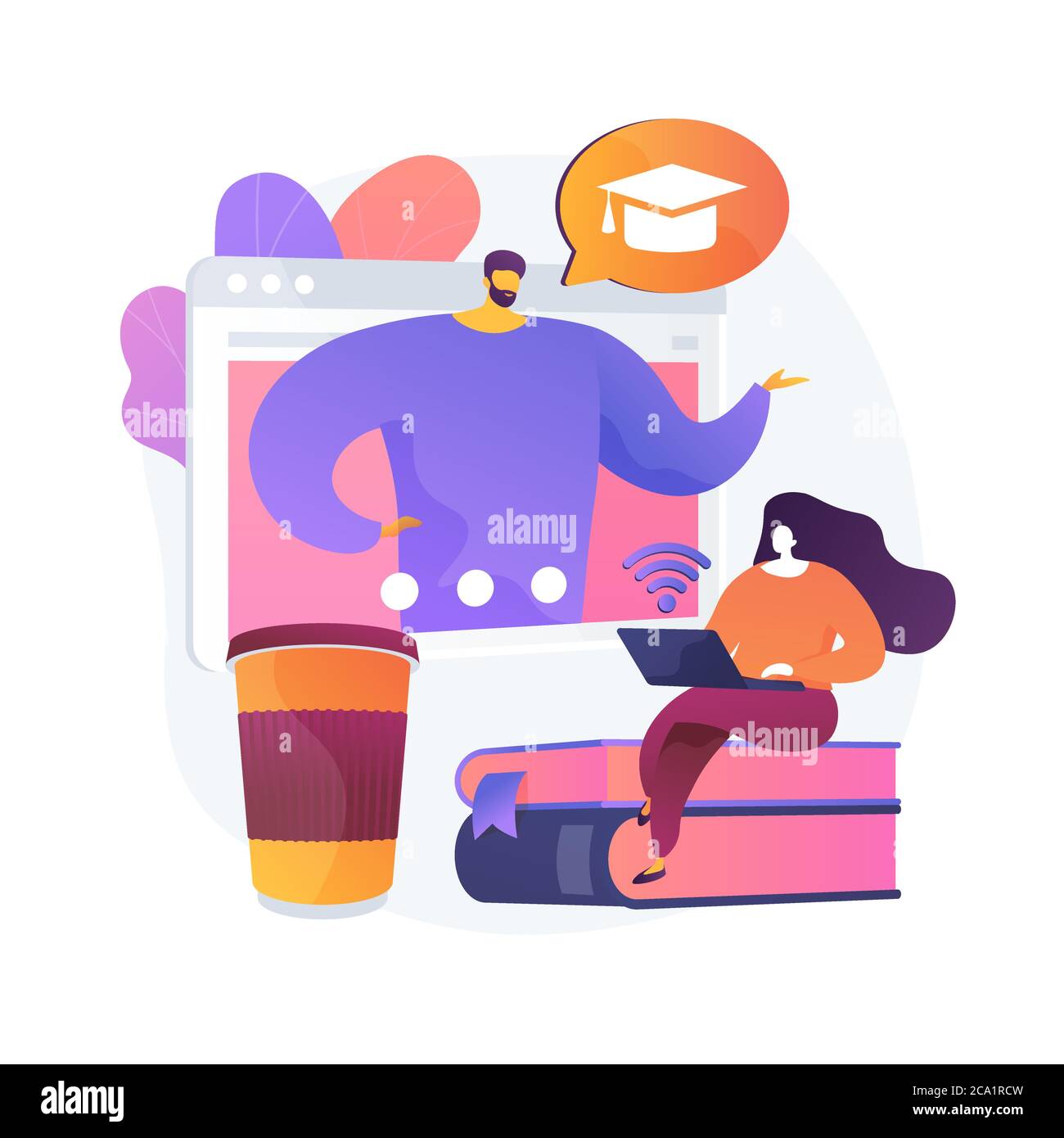 Online workshop vector concept metaphor Stock Vector Image & Art - Alamy