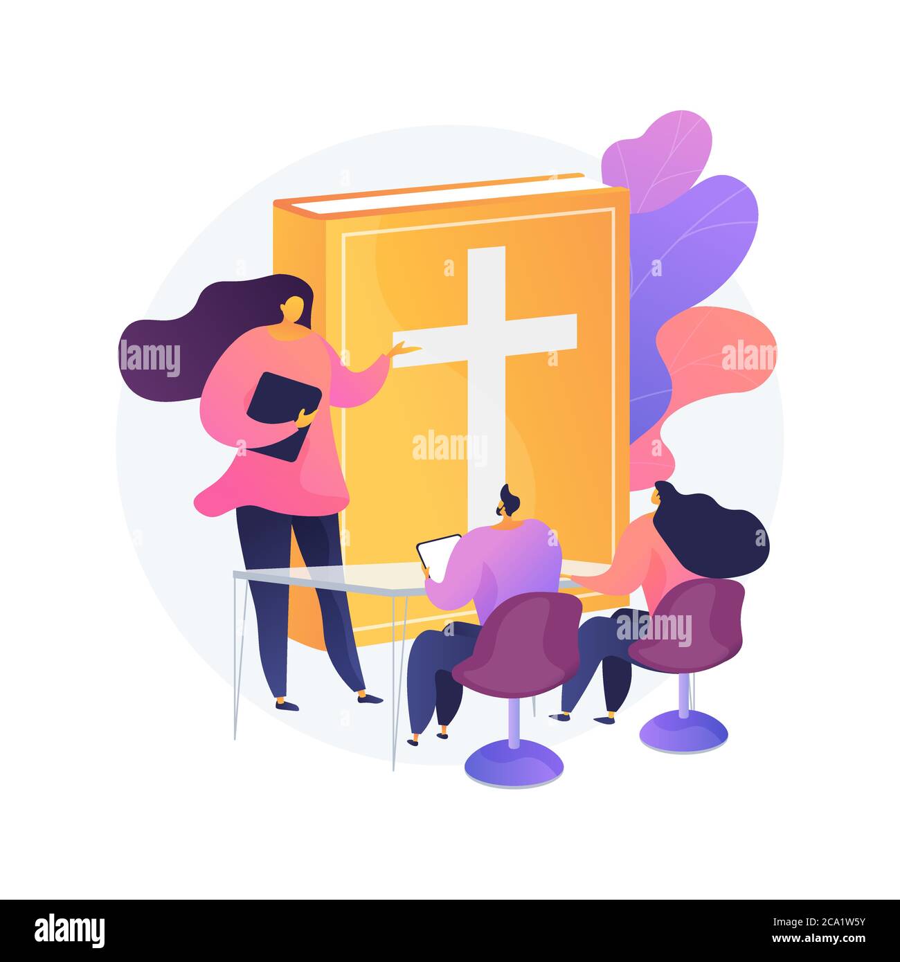 Religious education school classroom Stock Vector Images - Alamy
