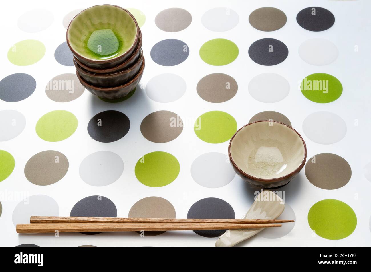 set of sushi dinnerware Stock Photo Alamy