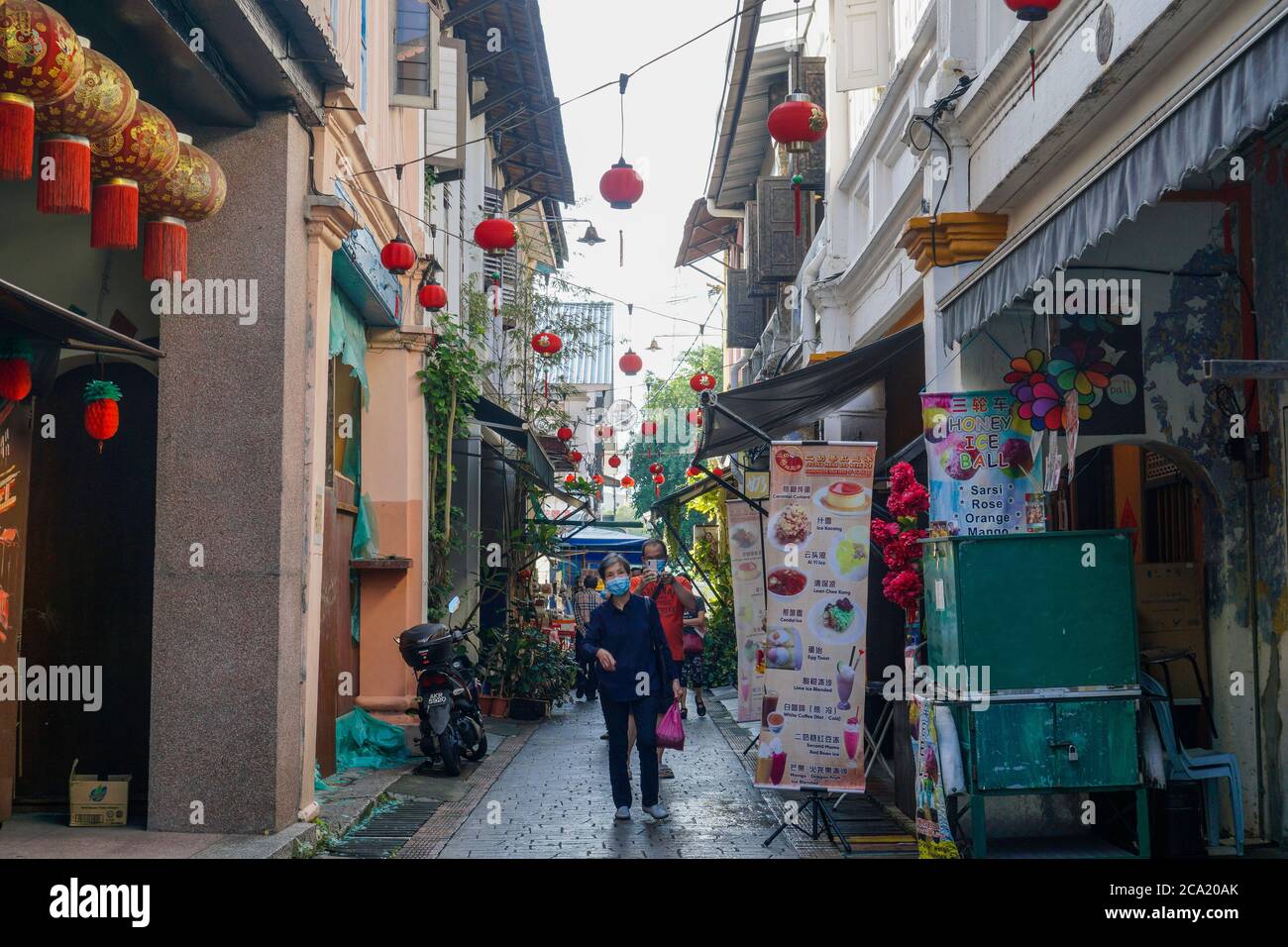 Ipoh Perak Malaysia July 25 2020 One Of The Famous Heritage Trail Walk In The Old Town Of Ipoh Perak Panglima Lane Or The Old Name Concubine Stock Photo Alamy