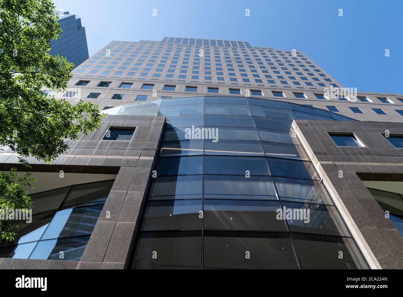 New York, United States. 03rd Aug, 2020. View of Scotiabank New York