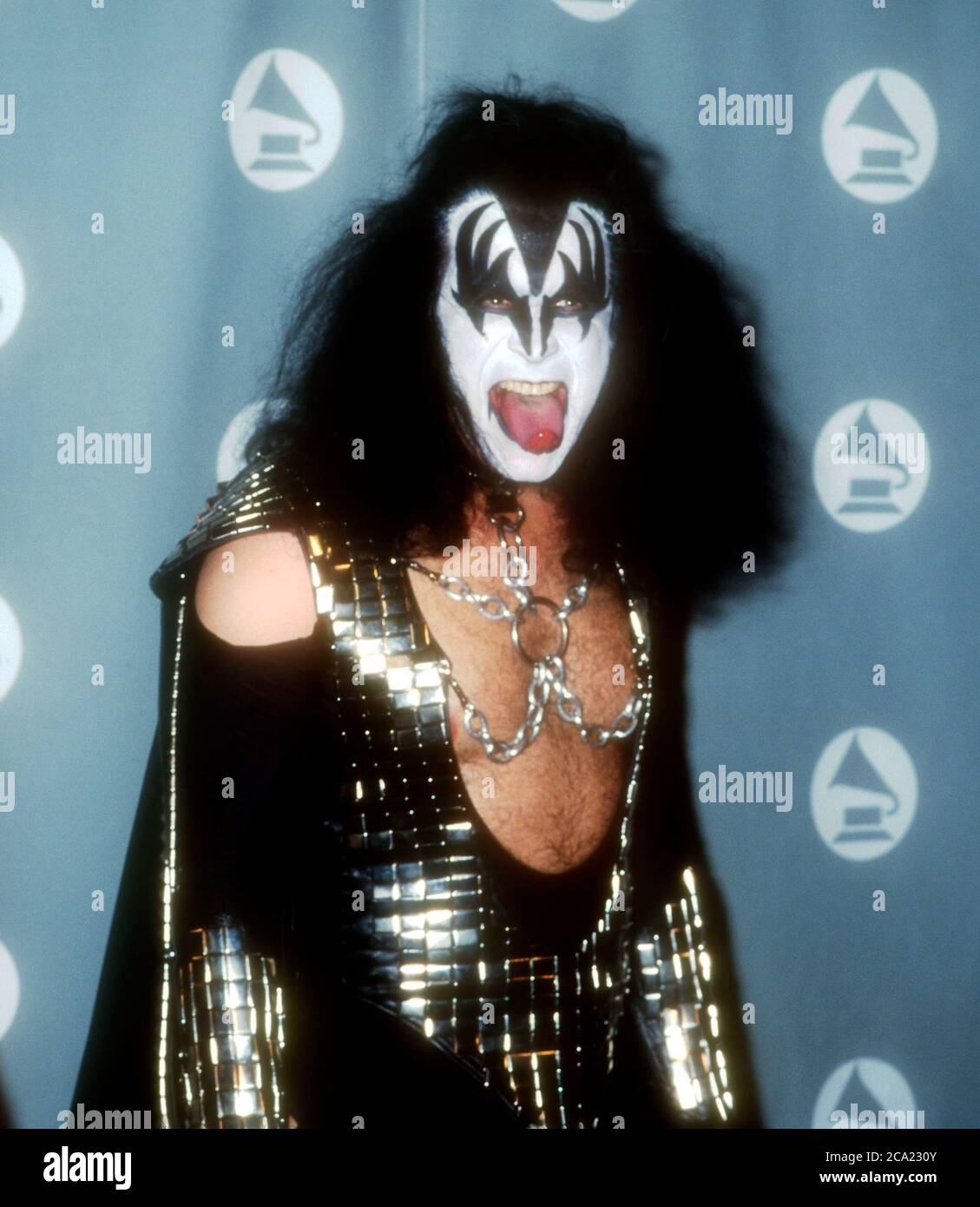 Los Angeles, California, USA 28th February 1996 Musician Gene Simmons ...