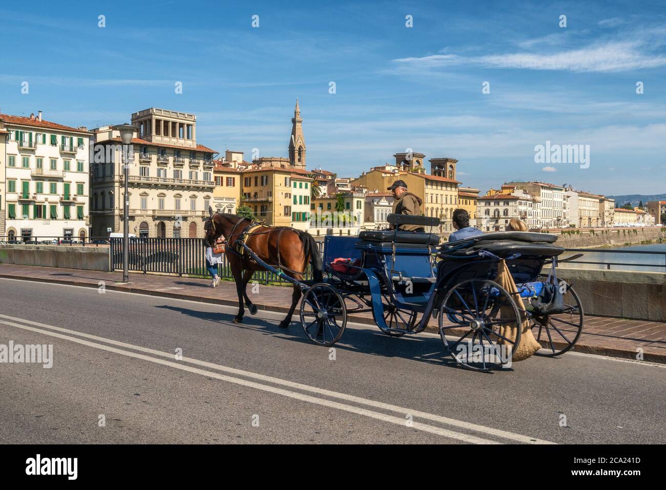 Horse drawn carriage florence hi-res stock photography and images - Alamy