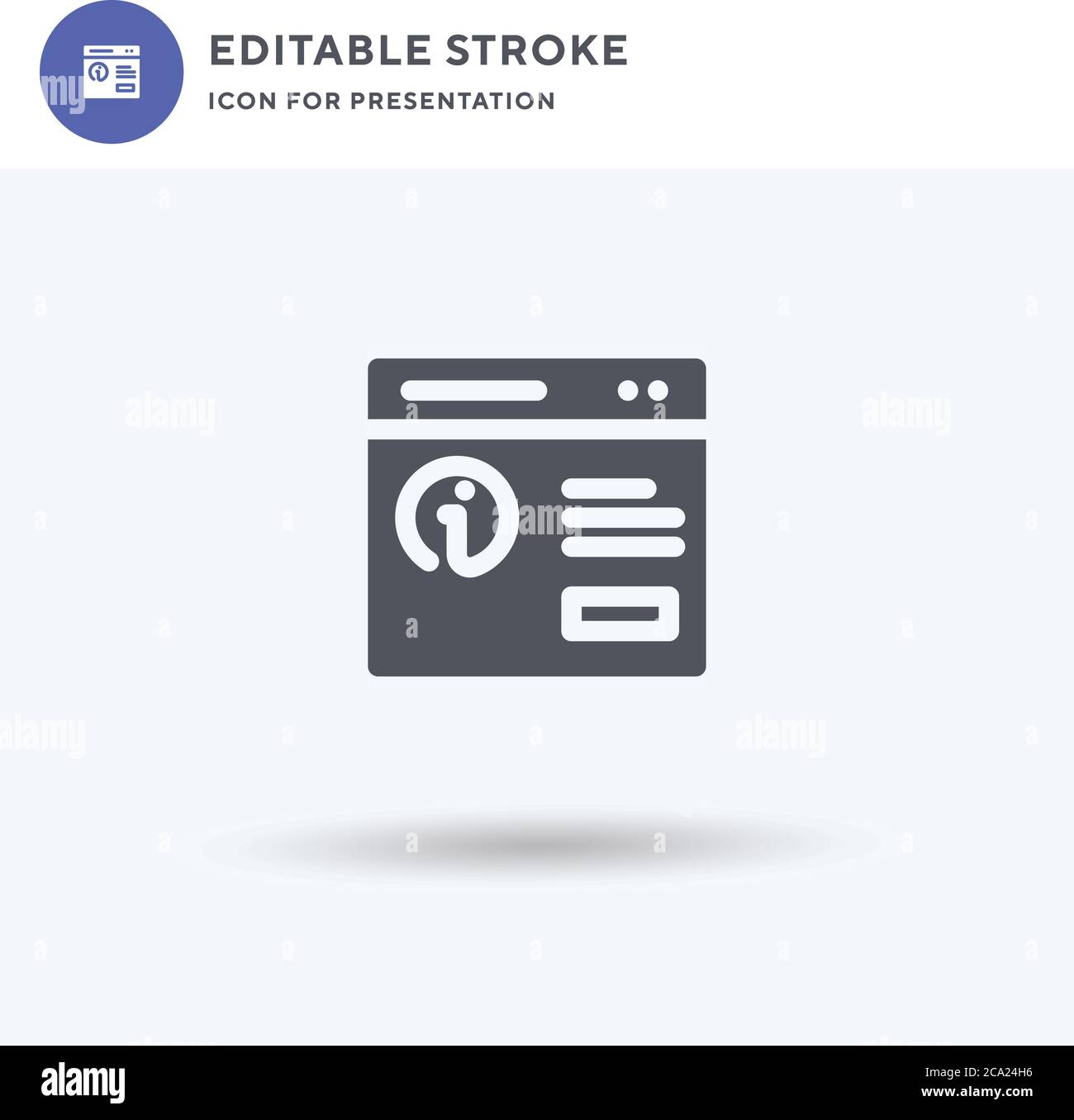 Pop Up icon vector, filled flat sign, solid pictogram isolated on white ...