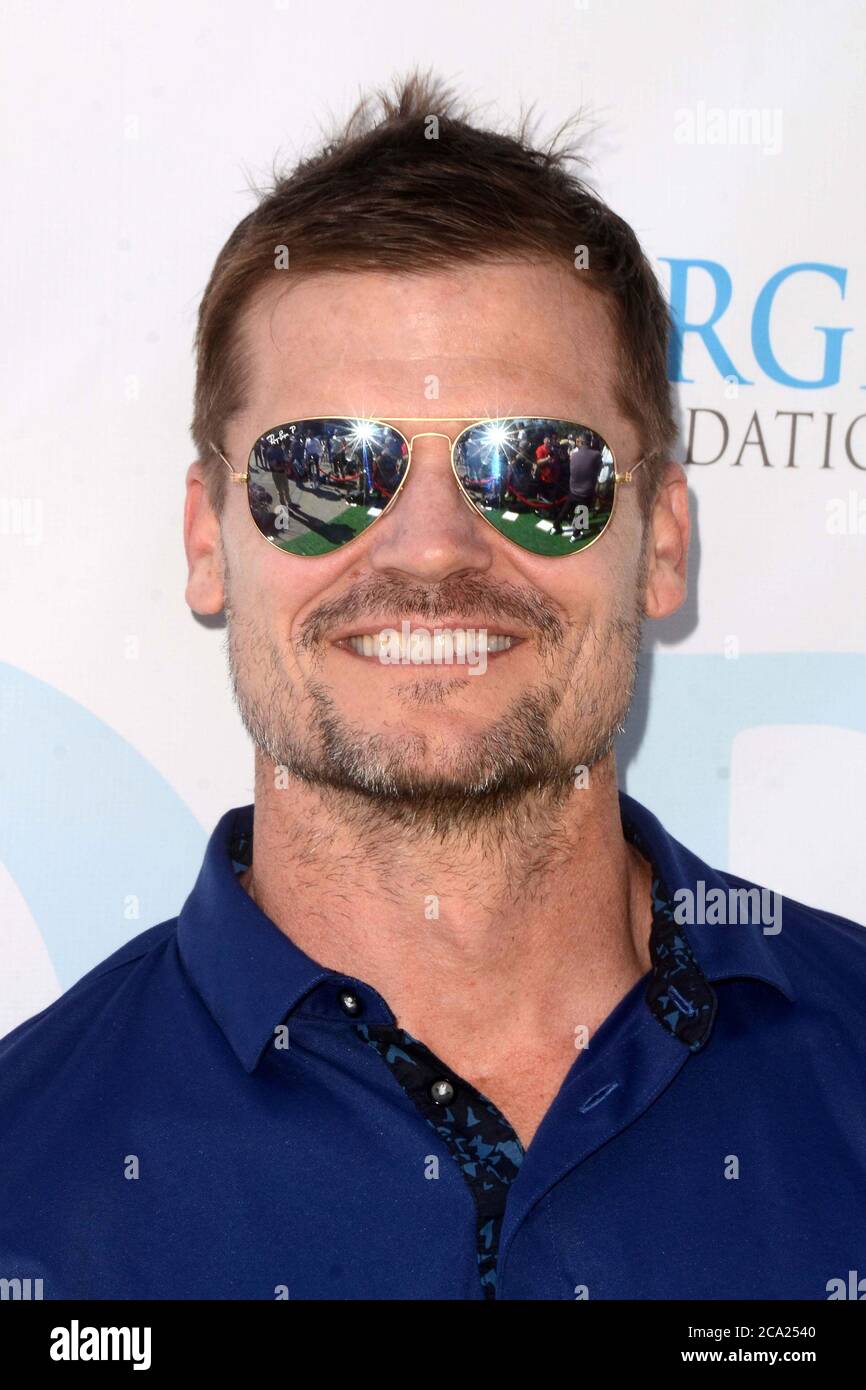LOS ANGELES - MAY 7:  Bailey Chase at the 11th Annual George Lopez Foundation Celebrity Golf Tournament at the Lakeside Golf Club on May 7, 2018 in Burbank, CA Stock Photo