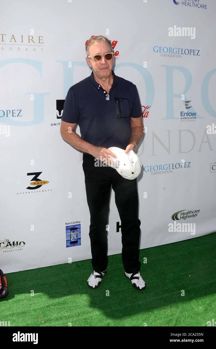 LOS ANGELES - MAY 7:  Tim Allen at the 11th Annual George Lopez Foundation Celebrity Golf Tournament at the Lakeside Golf Club on May 7, 2018 in Burbank, CA Stock Photo