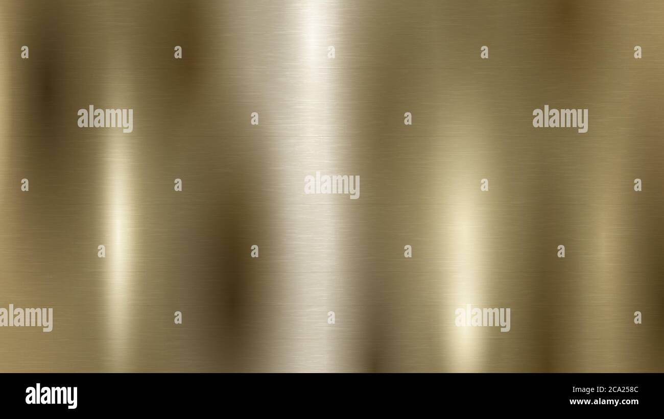 Gold metallic glossy texture Stock Vector Images - Alamy