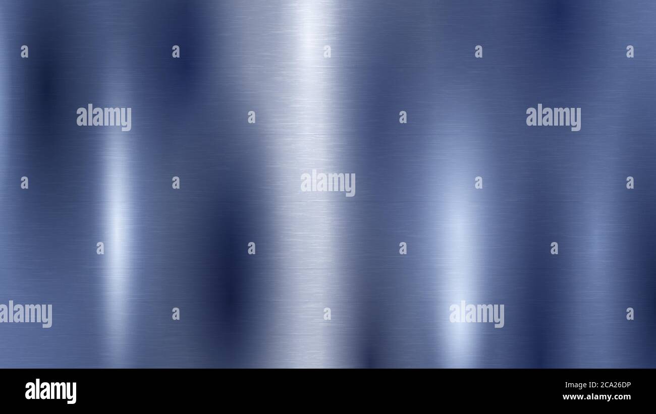 Abstract background with metal texture in blue color Stock Vector Image ...