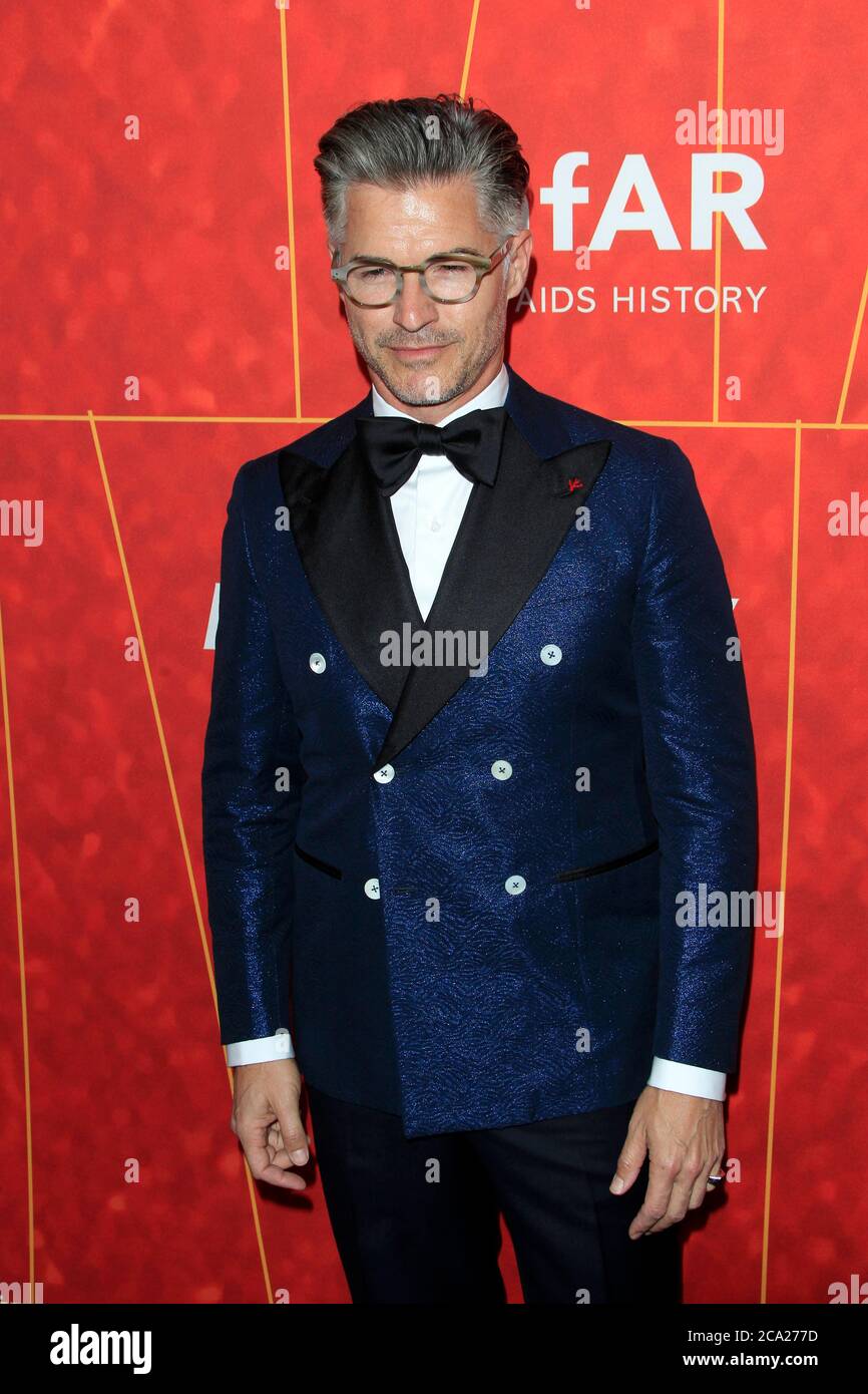 Eric Rutherfold LOS ANGELES - OCT 18: Eric Rutherford at the 2018 amfAR Inspiration ...