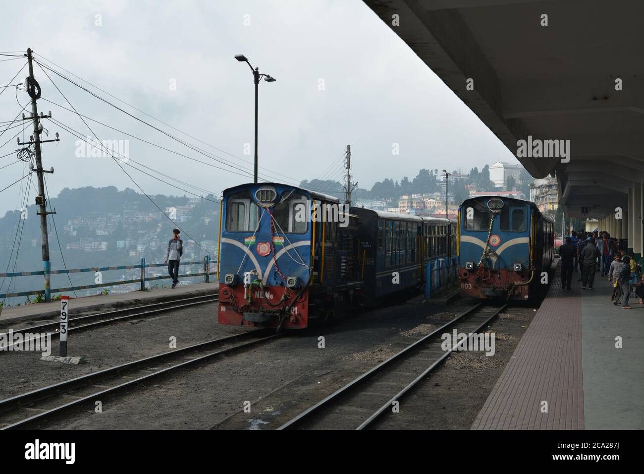 Darjeeling Himalayan Railway Stock Photo Alamy